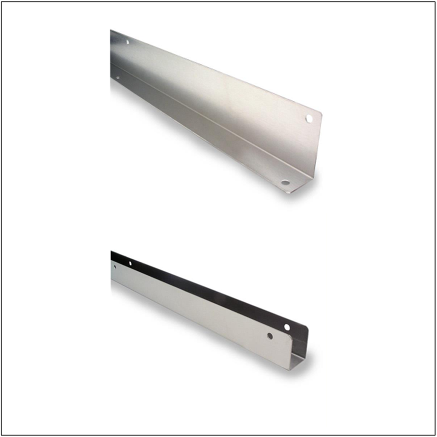 Continuous U and L Stainless Steel Brackets