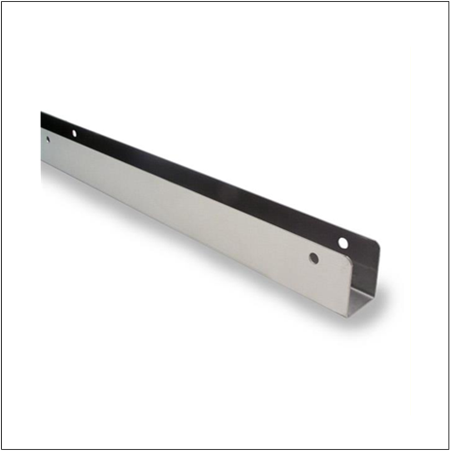Continuous U Stainless Steel Brackets