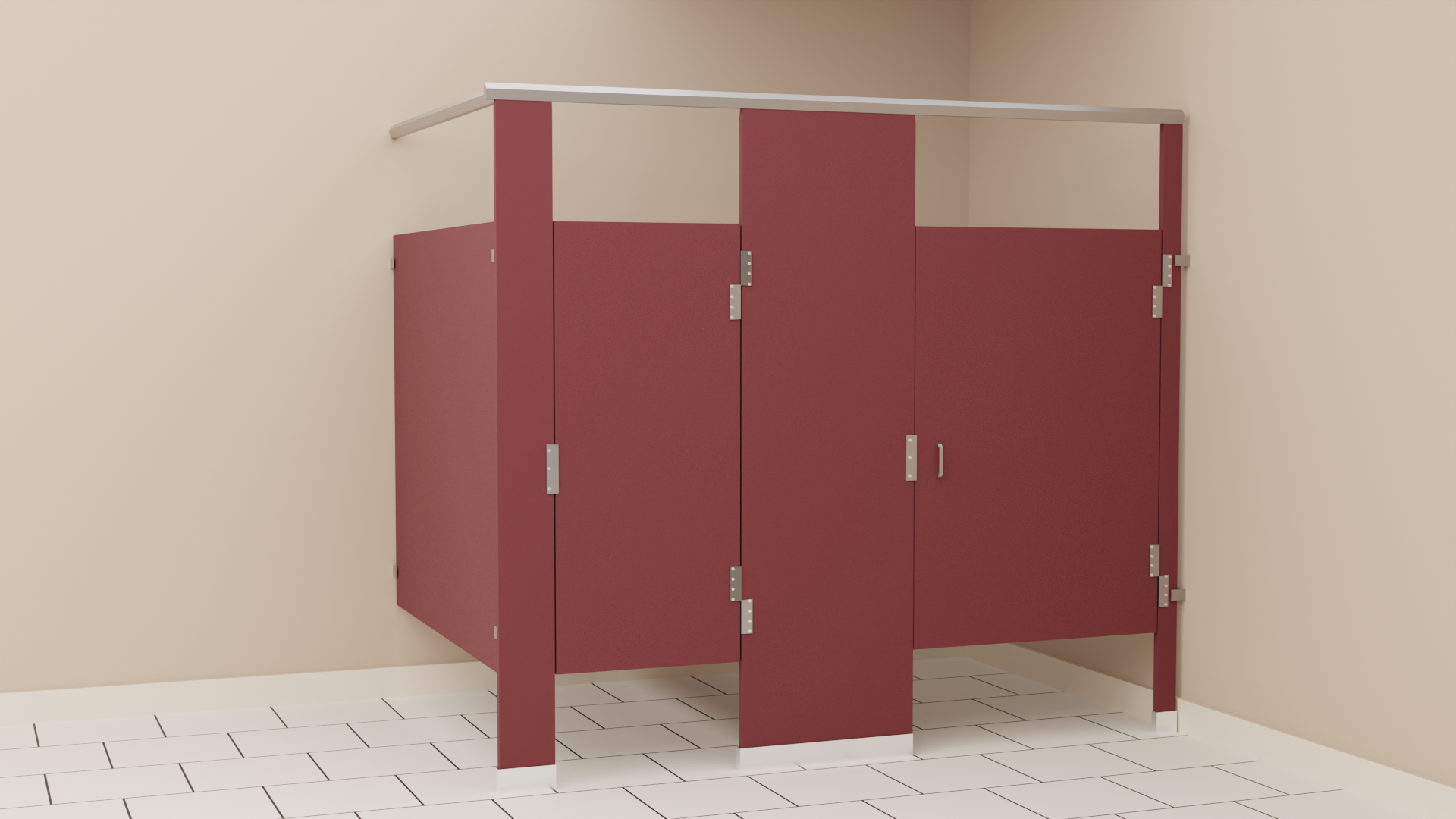 Solid Plastic Partition