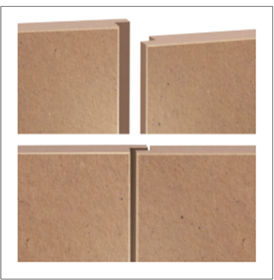 Solid plastic no sight routing