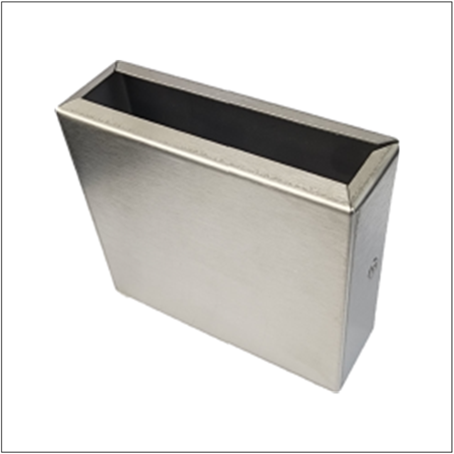 Stainless steel shoe floor mount