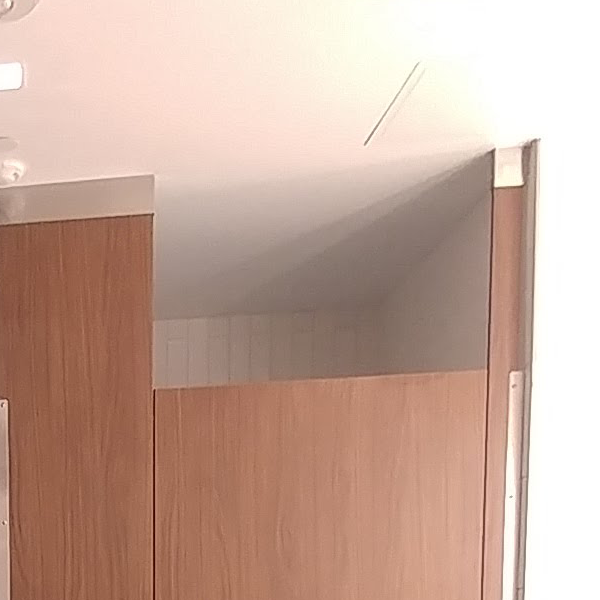 Standard opening above doors